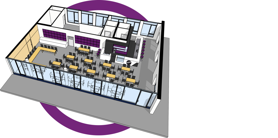 Eventlocation Köln: Pe303 - Bankettbestuhlung
