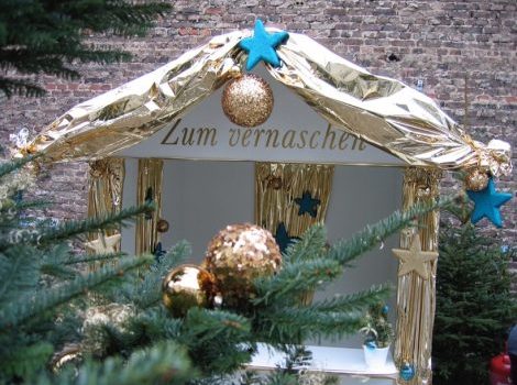 Weihnachtsfeier, Weihnachtsmarkt in Köln am Rhein